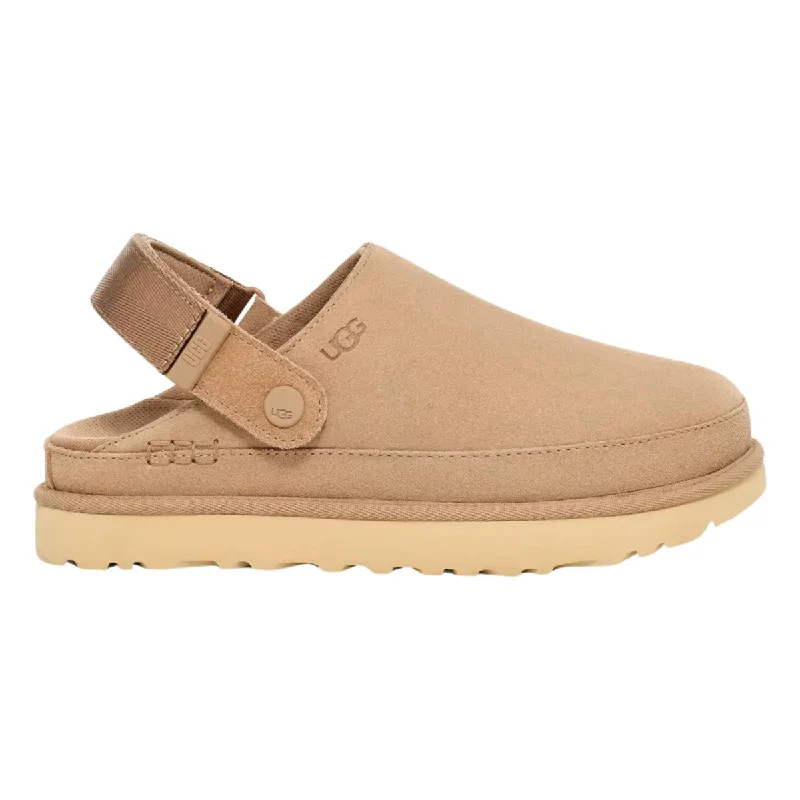 UGG Women's Goldenstar Clog Sand Suede