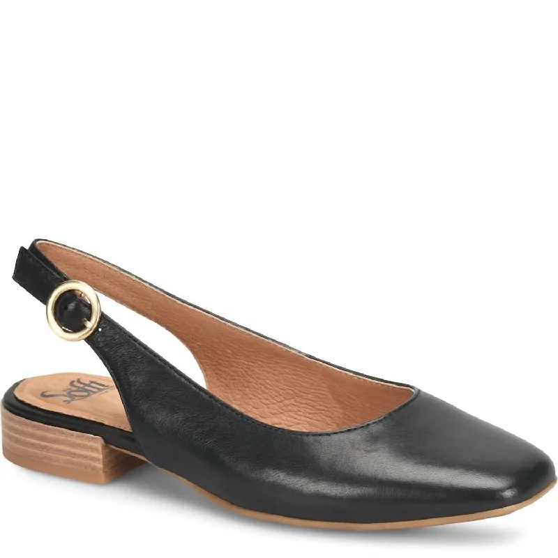 Women's Endora Slingback Shoe In Black