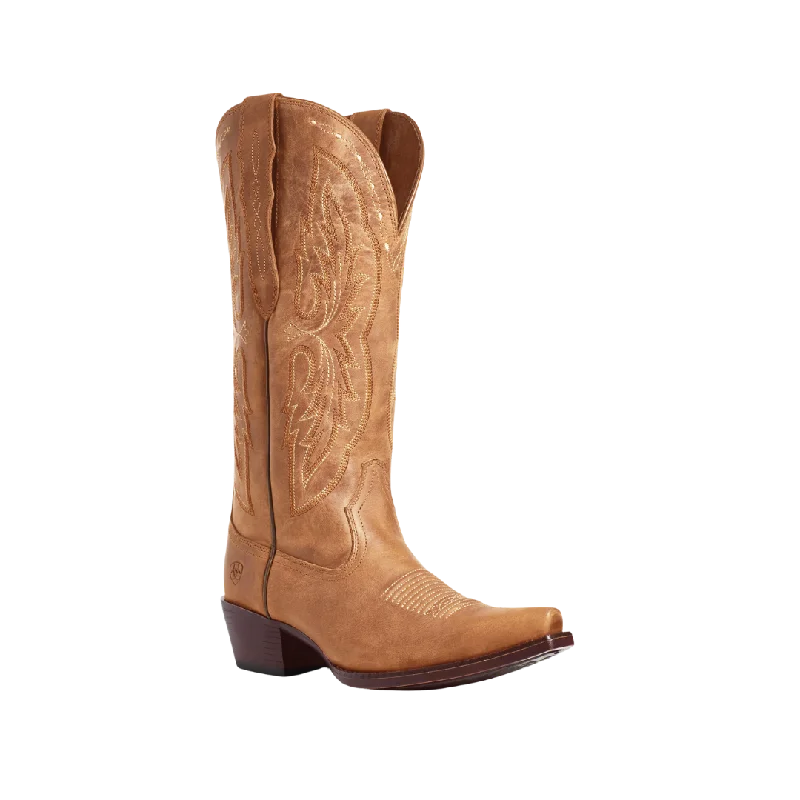 Ariat Women's Heritage X Elastic Wide Calf Brown Boots