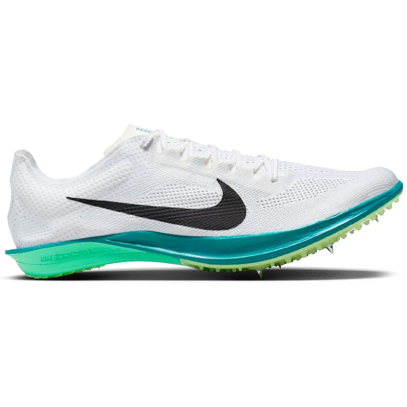 Nike ZoomX Dragonfly 2 Running Spikes White / Black / Bright Spruce / Electric Algae