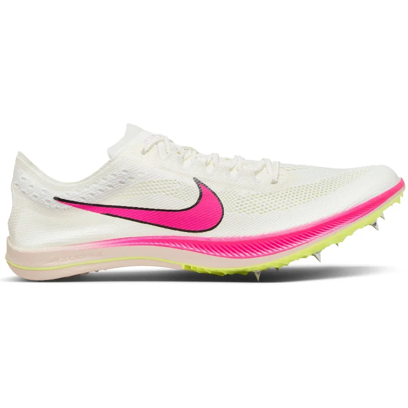 Nike ZoomX Dragonfly  Running Spikes Sail / Light Lemon Twist / Fierce Pink