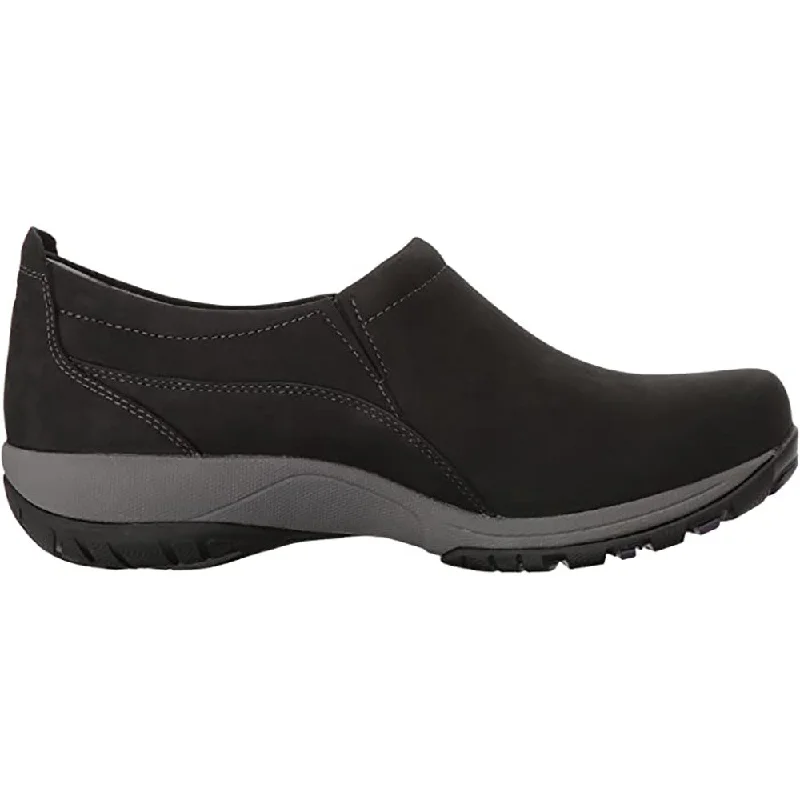 Dansko Women's Patti Black Milled Nubuck