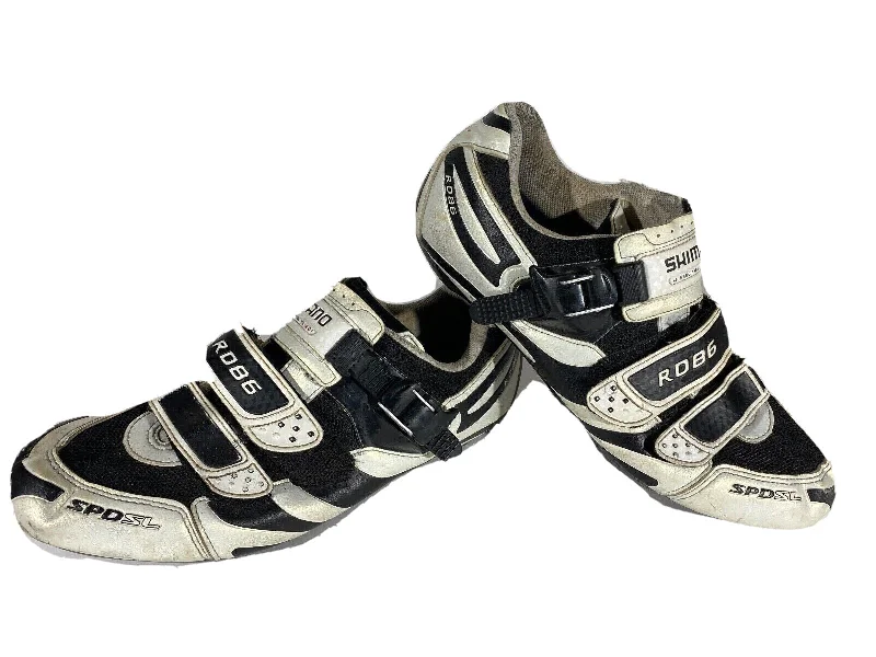 SHIMANO R086 Road Cycling Shoes Biking Boots 3 Bolts EU45 US10.5 Mondo 285  CS20