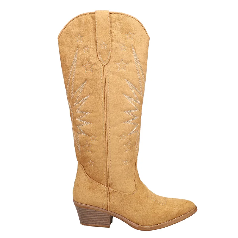 Starburst Narrow Pointed Toe Cowboy Boots