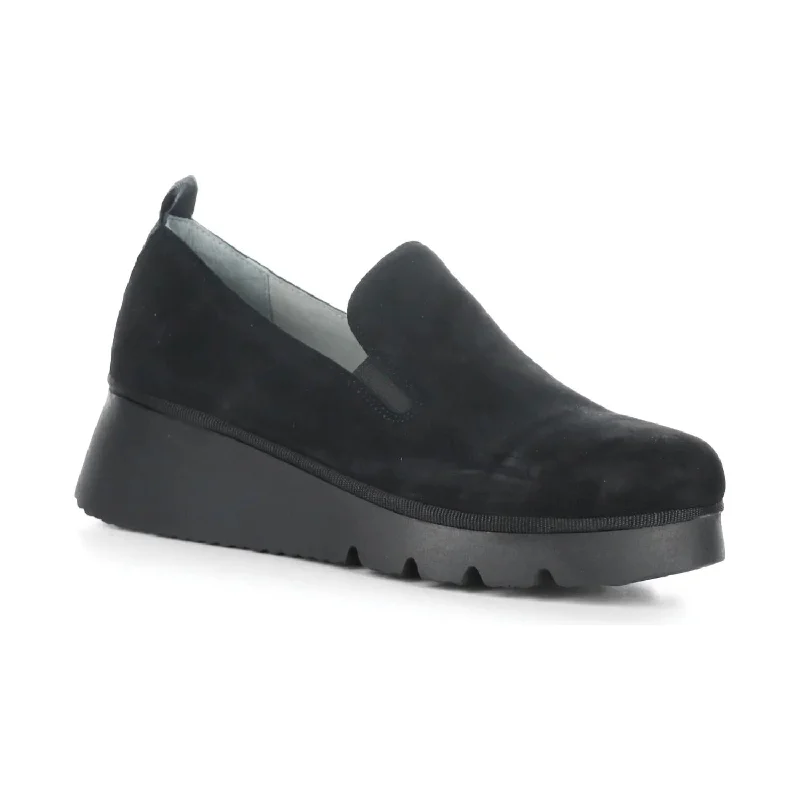 Women's Pece Wedge Shoe In Black