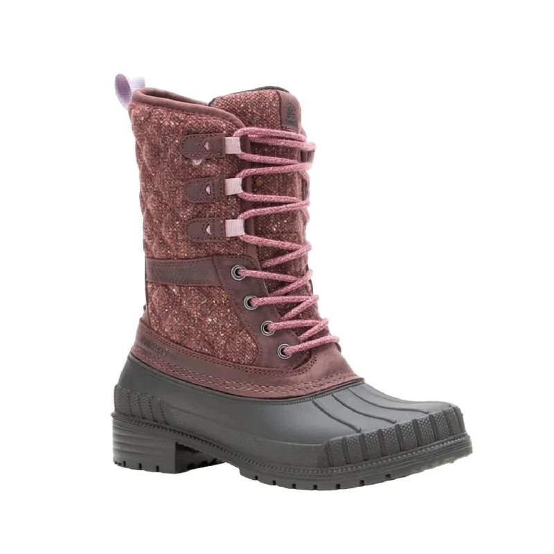 Women's Sienna 3 Winter Boots In Burgundy