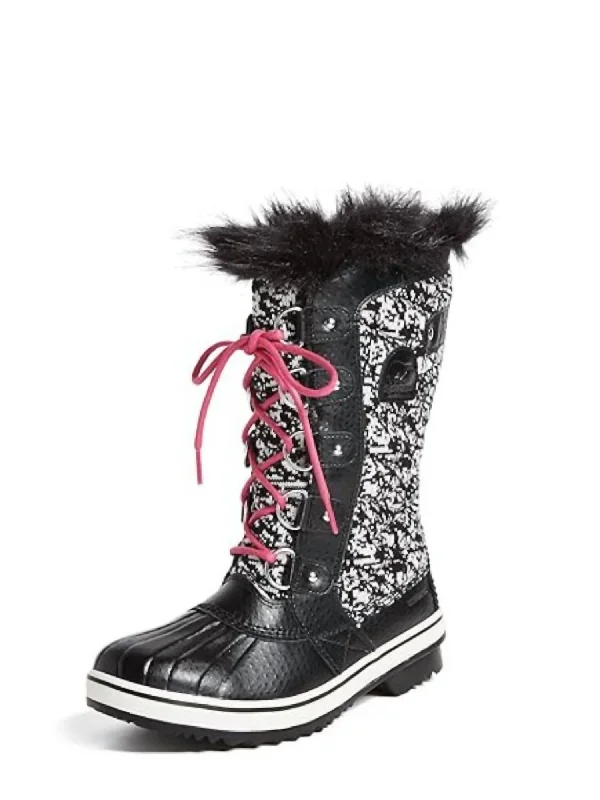 Women's Tofino Ii Waterproof Boot In Black,deep Blush