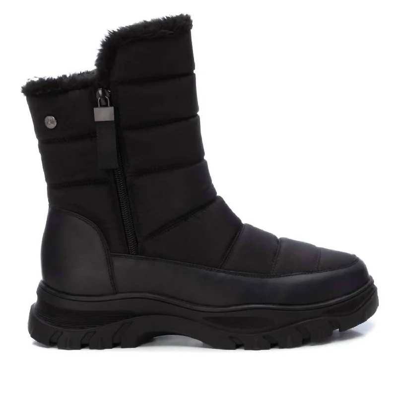 Women's Winter Boots In Black