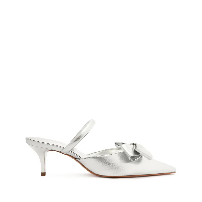 Diane Metallic Leather Pump