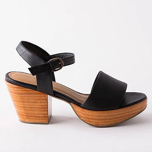 Fortress Hannah Clog Sandal - Black