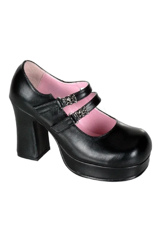 GOTHIKA-09 Lolita | Black Faux Leather