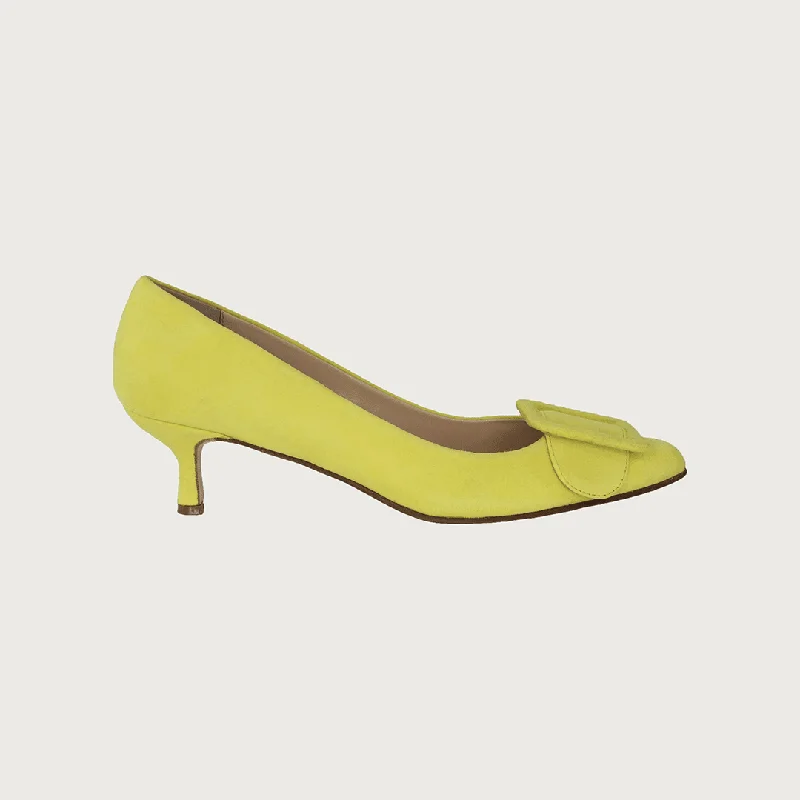 MILK CANARY YELLOW SUEDE