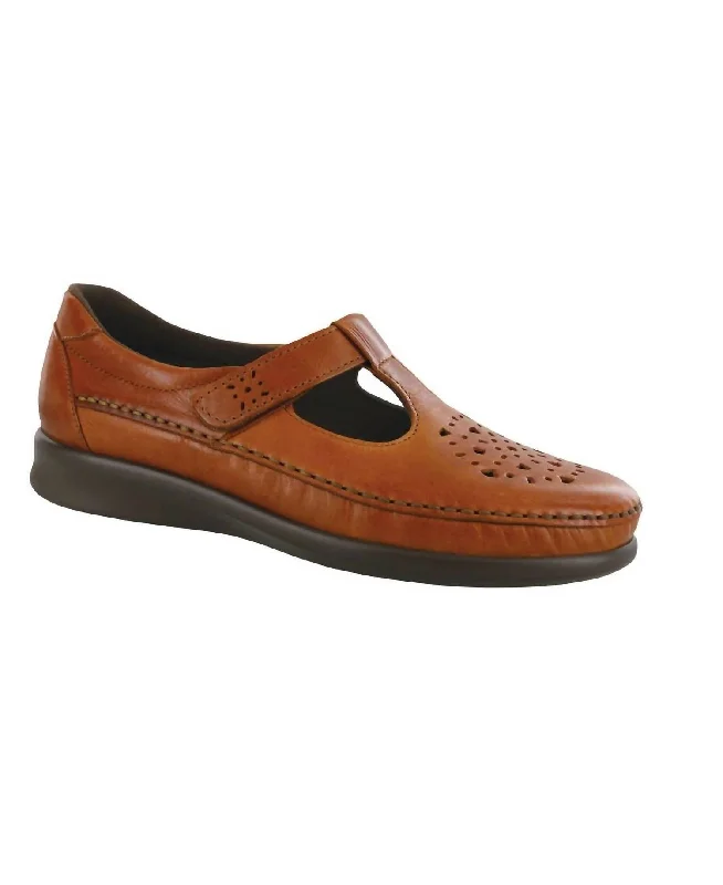 Sas Women's Willow Shoes - Medium In Chestnut